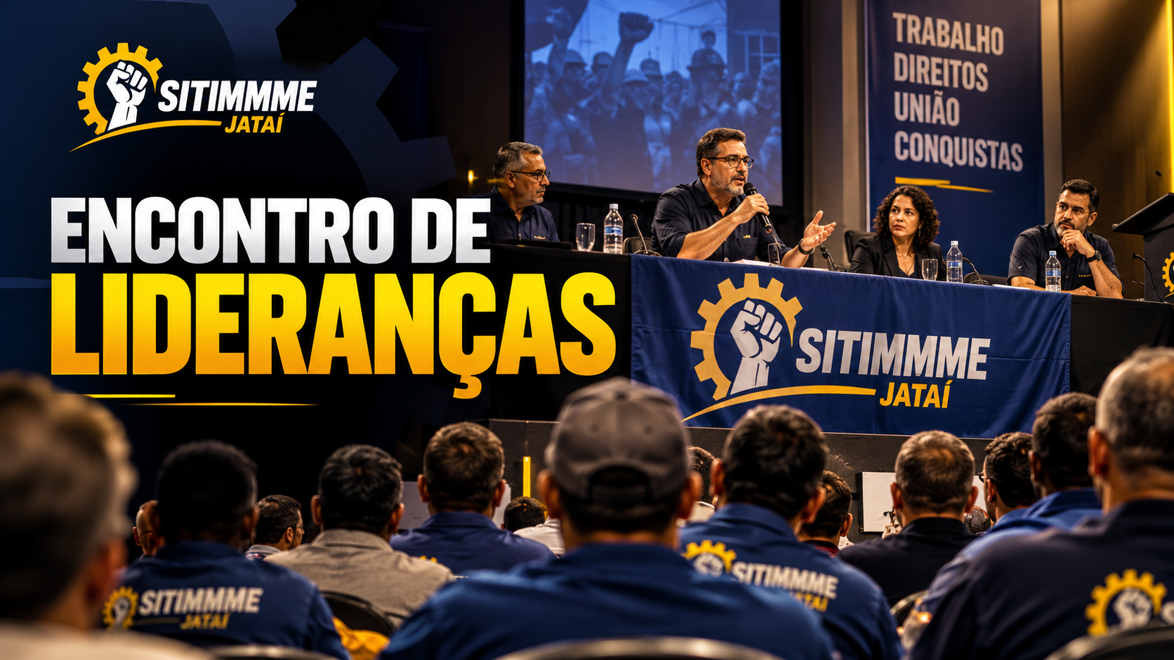 Encontro de Lideranças Sindicais pelo fim da escala 6x1 - SITIMMME/Jataí