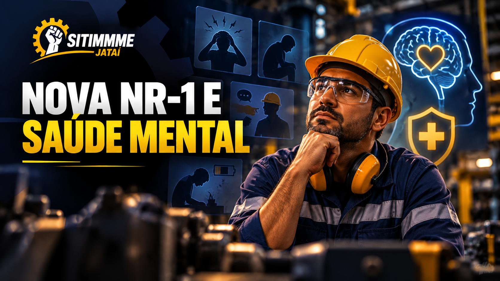 Nova NR-1 e saúde mental no trabalho - SITIMMME/Jataí
