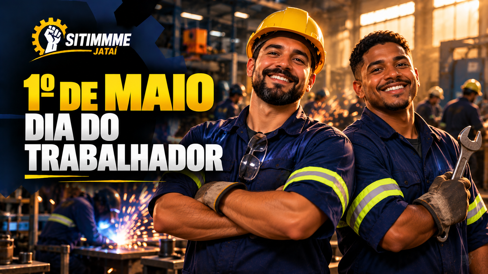 1º de Maio, Dia do Trabalhador - SITIMMME/Jataí