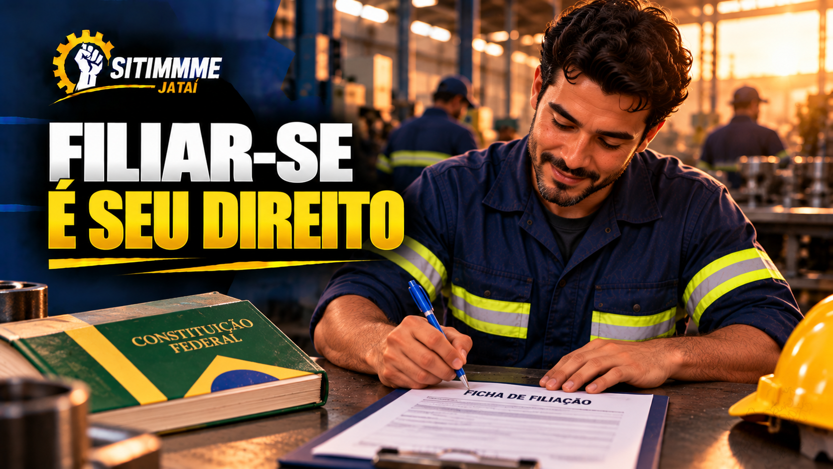 Filiação sindical é direito do trabalhador - SITIMMME/Jataí
