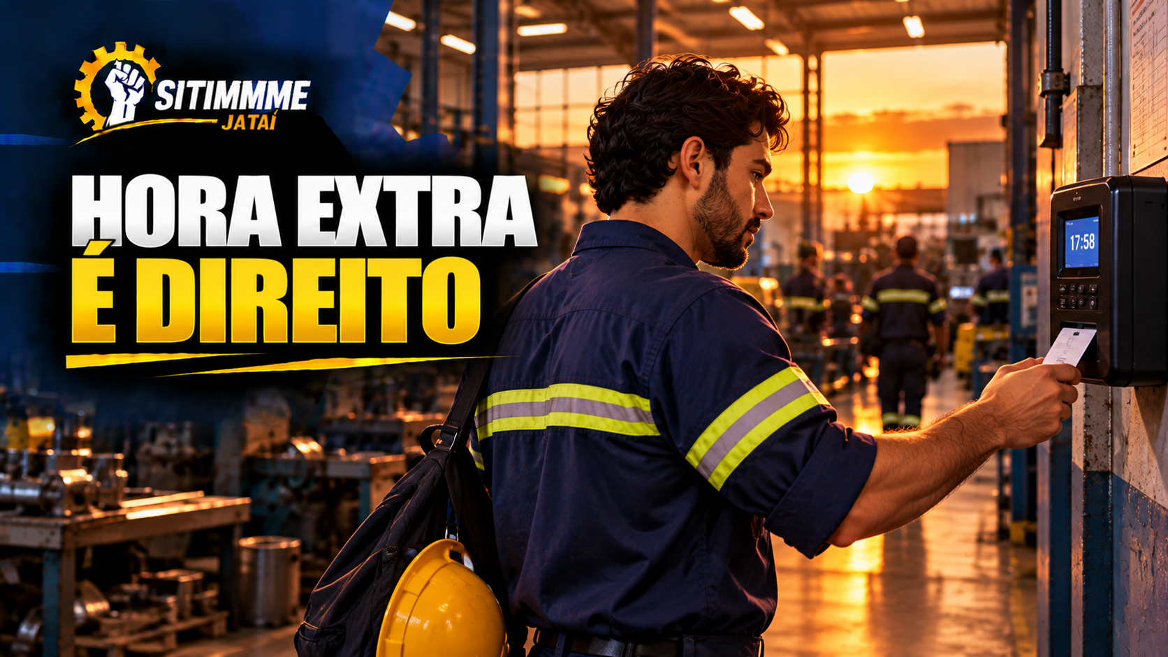 Hora extra: quando a empresa deve pagar - SITIMMME/Jataí