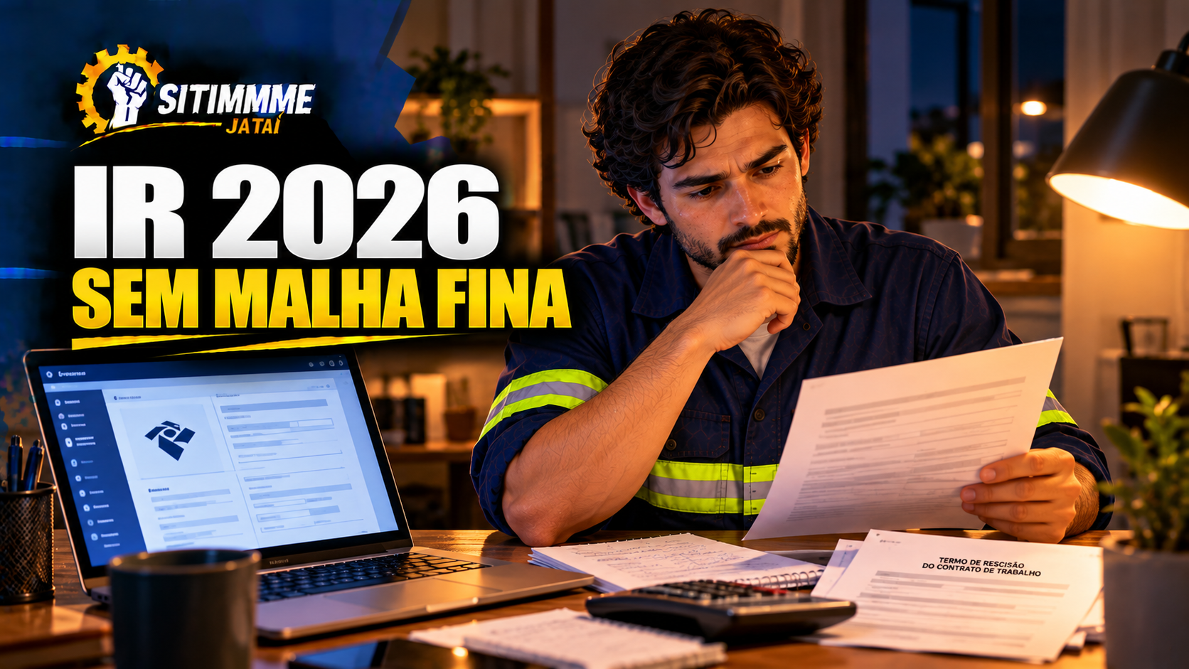 IR 2026: verbas rescisórias e ações trabalhistas - SITIMMME/Jataí