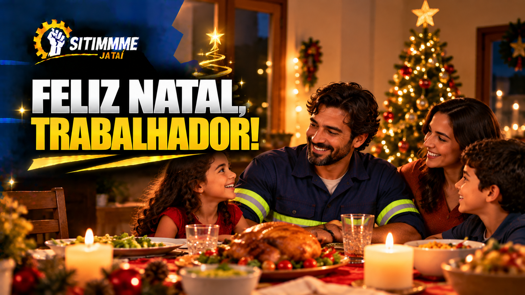 Mensagem de Natal aos trabalhadores - SITIMMME/Jataí