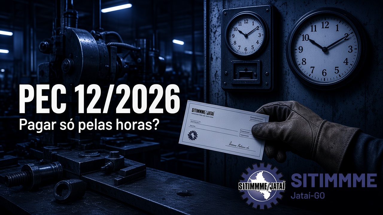 PEC 12/2026 e jornada por hora - SITIMMME/Jataí